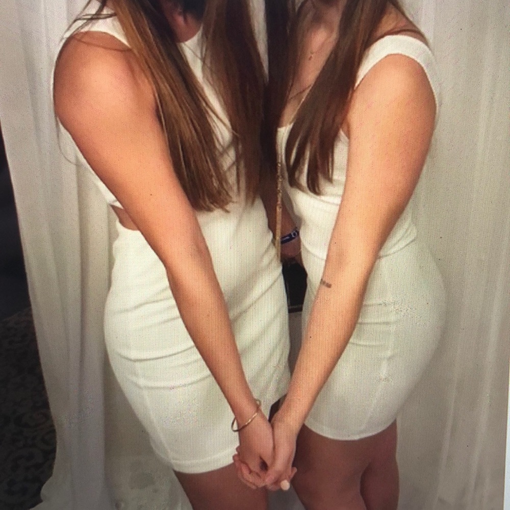 SHOP CLOSING / FINAL PRICE: !NWT! White Cocktail Dress - Picture 6 of 8
